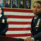 (L to R): Richard Kind as Captain Stan Yenko and Amanda Warren as Deputy Inspector Regina Haywood in East New York.